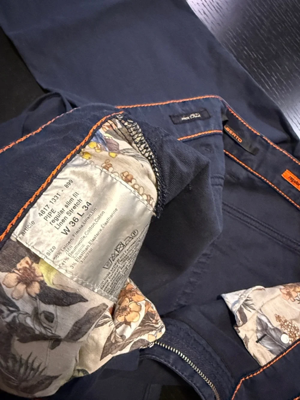 Navy Pants